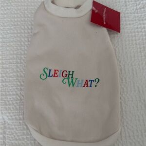 Target White Pet Sweatshirt